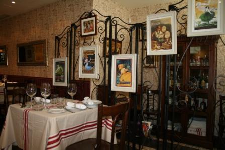 Restaurante en Bilbao Una mesa