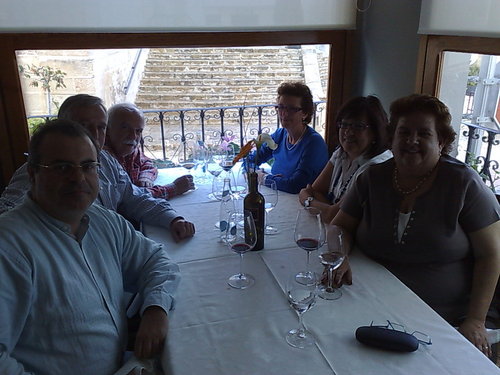 Restaurante El Xato En la mesa, antes de los postres...