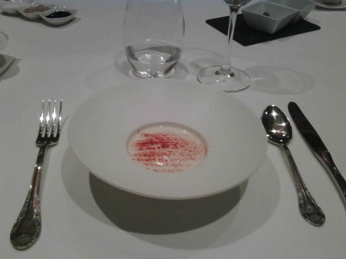 Ximo Saez en Valencia Espuma patata brava .