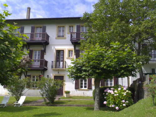 Restaurante Les jardins de Biriatou El jardín
