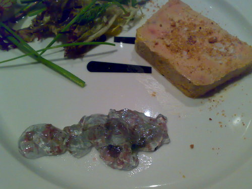 Easo Berri en Valencia foie macerado