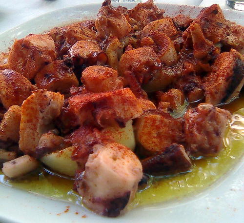 Restaurante O'Peregrino pulpo a feira