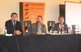 Pitu Roca, Roberto Campos y Agustí Torelló