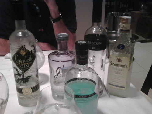 Rausell en Valencia Buen surtido de gins ,