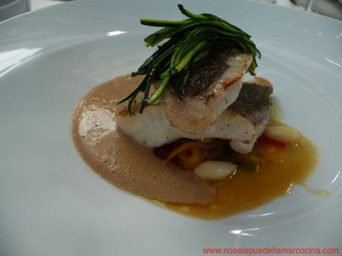 Ramón Freixa Madrid en Madrid San Pedro con crema de ruibardo