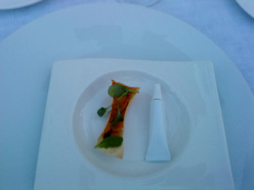 Restaurante en Madrid Snacks Tostada con mantequilla de aceite de oliva