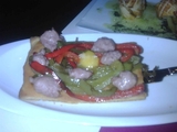 Restaurante en Valencia Coca longanizas .