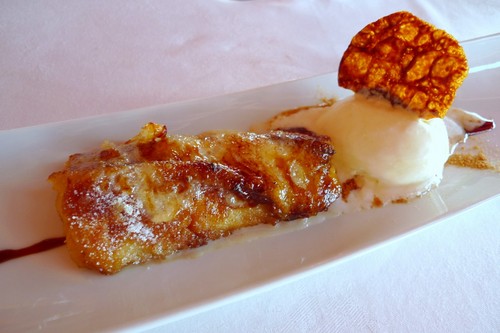 Restaurante en Playa de Daimuz torrija caramelizada