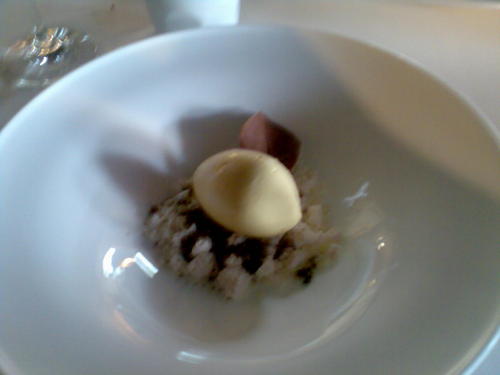 Casa Marcelo en Santiago Clementina, chocolate y praliné.