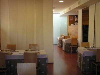Restaurante La Tierreta Vista del comedor