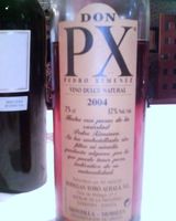 Restaurante Collados de la Sagra Pedro Ximenez