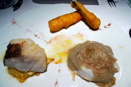 Restaurante Yain Rueda de bacalao