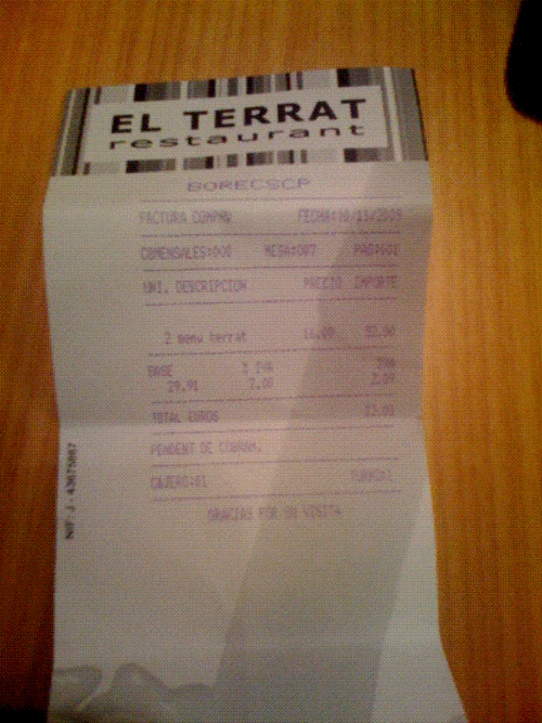 Restaurante El Terrat 