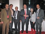 Parker con algunos miembros del equipo Verema.com y más asistentes
