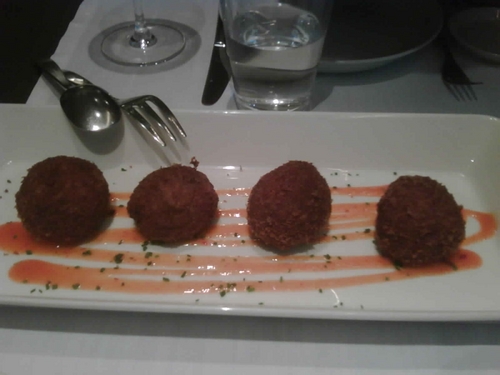 Diblú Croquetas de bogavante .