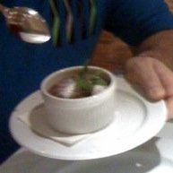 Restaurante Samarkanda Atacando el soufflé