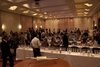 El ambiente durante la cata inaugural