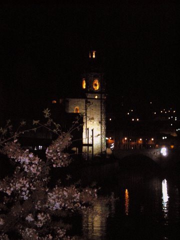 Mina en Bilbao vistas desde la ventana