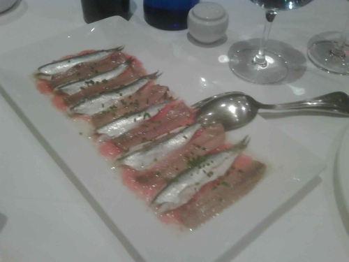 Morgado Anchoa y boqueron caseros .