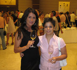 Linda Díaz sumiller Verema.com junto a Andrea Alonso, recientemente ganadora de la Nariz de Oro 2010