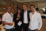 Pere Mercado, formador de sumilleres, Manuela Romeralo Premio Nacional de Gastronomía 2009, Álvaro Cerrada director comercial de Verema.com, Maximiliano Bao Nariz de Oro 2005