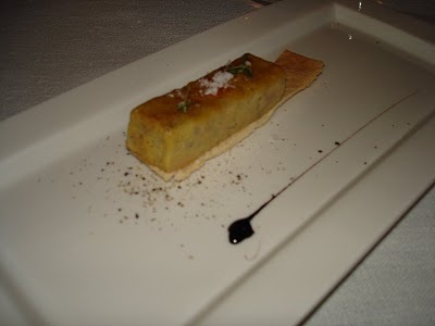 Osmosis en Barcelona Foie con vainilla