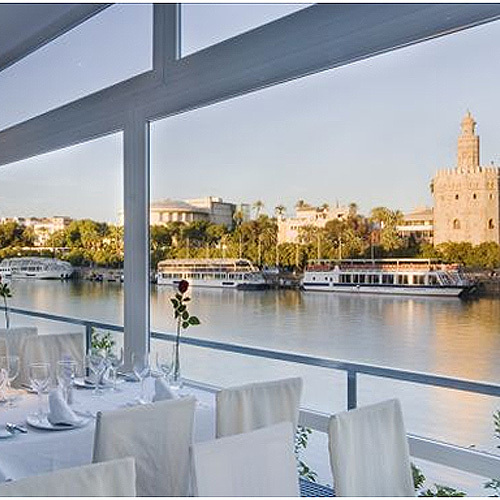 Río grande en Sevilla