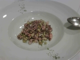 Restaurante Viña Gran Via Puntilla con habitas .