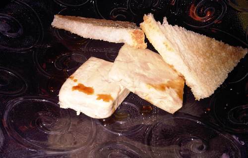 Restaurante La Figuereta errina de Foie con higos confitados