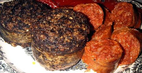 Restaurante El Asador de Aranda (Las Rozas) chorizo y morcilla de Burgos