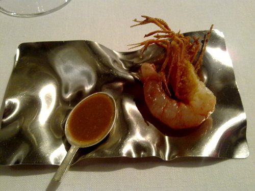 El Bulli (CERRADO) Uno de los platos.