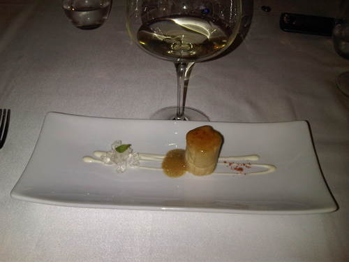 Restaurante en Palol de Revardit Foie con gin&tonic
