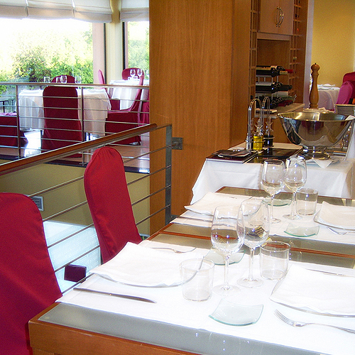Arrocería Hispania Catarroja Vista salón superior Arrocería Catarroja