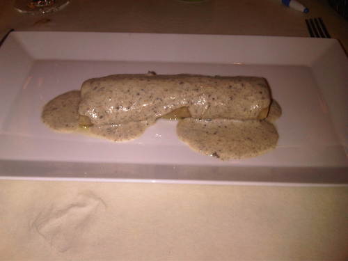 La Figuereta El Canelón de pato con foie 
