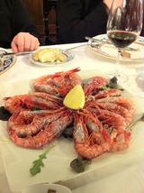 Restaurante Terraza Carmona Gambas inolvidables.