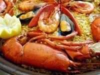 Mornell en El Palmar Paella de bogavant