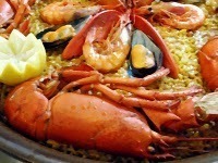 Paella de bogavant