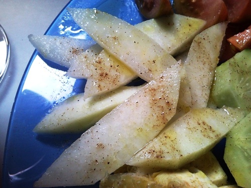 El Colinabo, es como un nabo grande pero con sabor a col. Muy original.