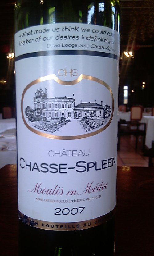 Chateau Chasse-Spleen 2007