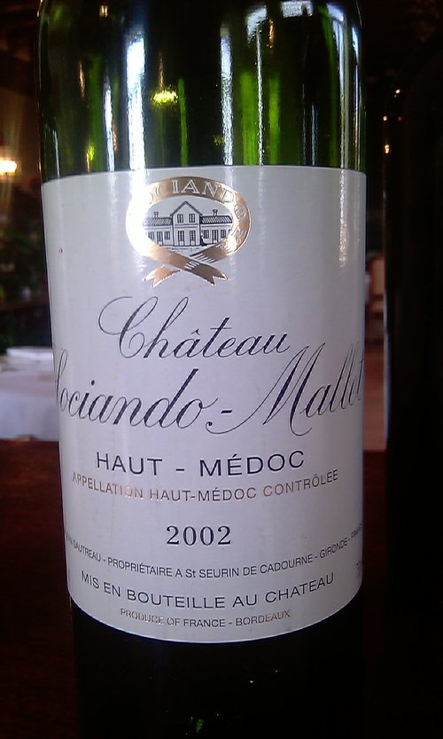 Chateau Sociando-Mallet 2002