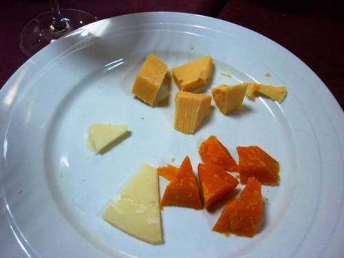 Unos quesos de pasta dura, 