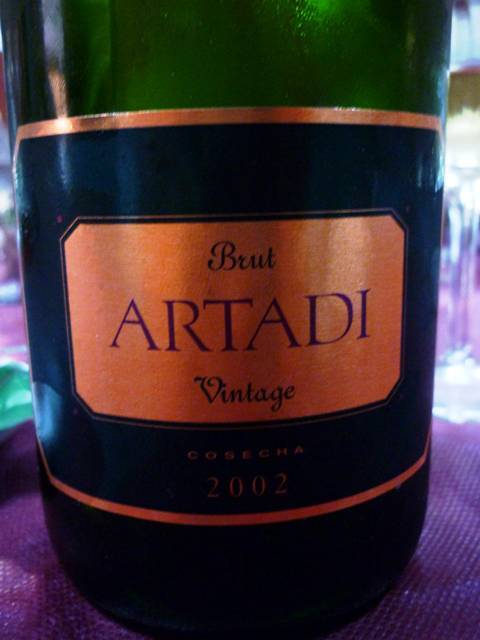 Un extra del día Artadi Brut Viura 2002 Vintage