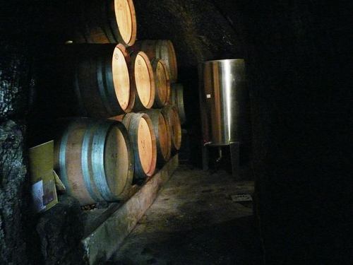 La sala de barricas.