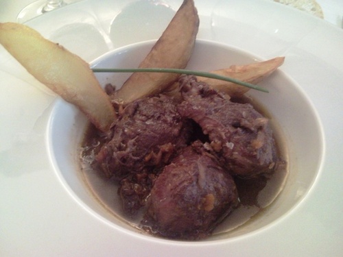 Carrillera ibérica estofadita, 