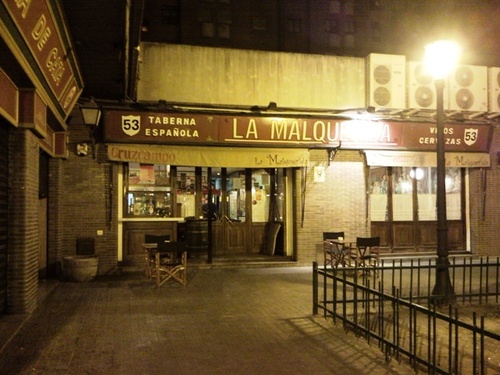 La fachada de La Malquerida