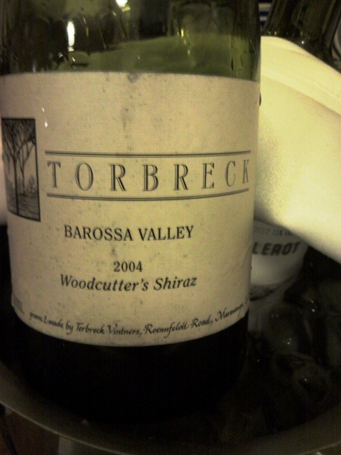 Torbreca 04, Shiraz de Barossa Valley, uno de los mejores de la noche, EMHO.