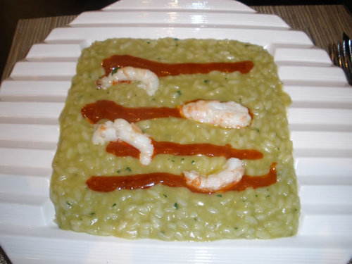 El Deseo Risotto de alcachofa