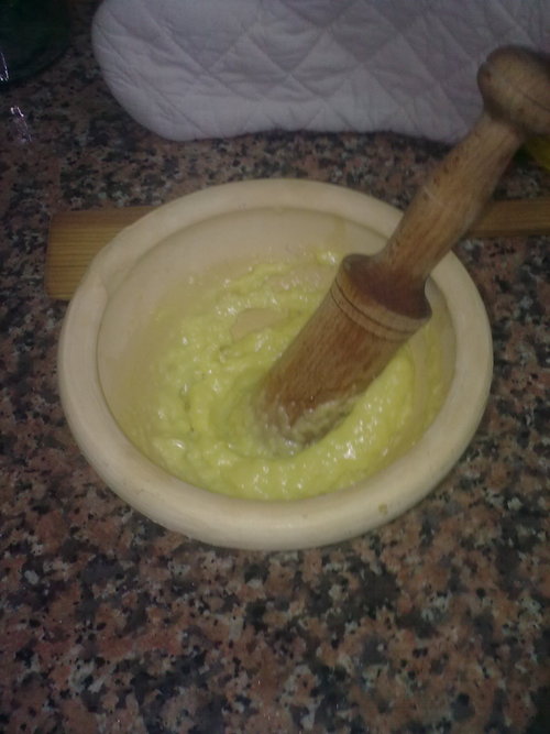 El ajo de Antonio increible!!