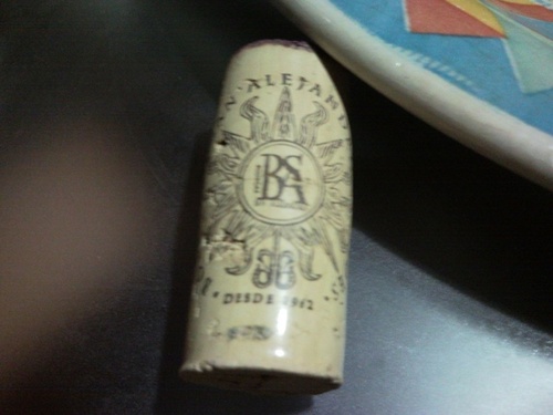 Y un buen corcho para la colección...