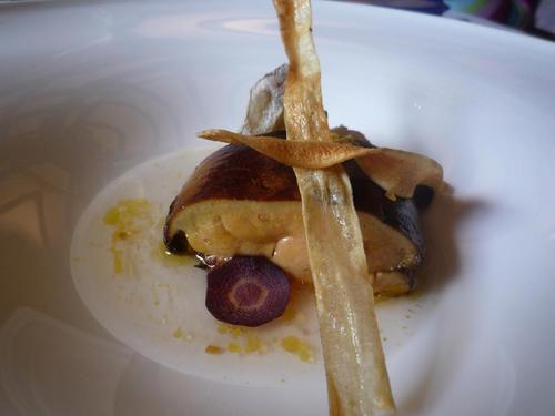 Restaurante El nuevo molino Pedazo foie ,bien hecho